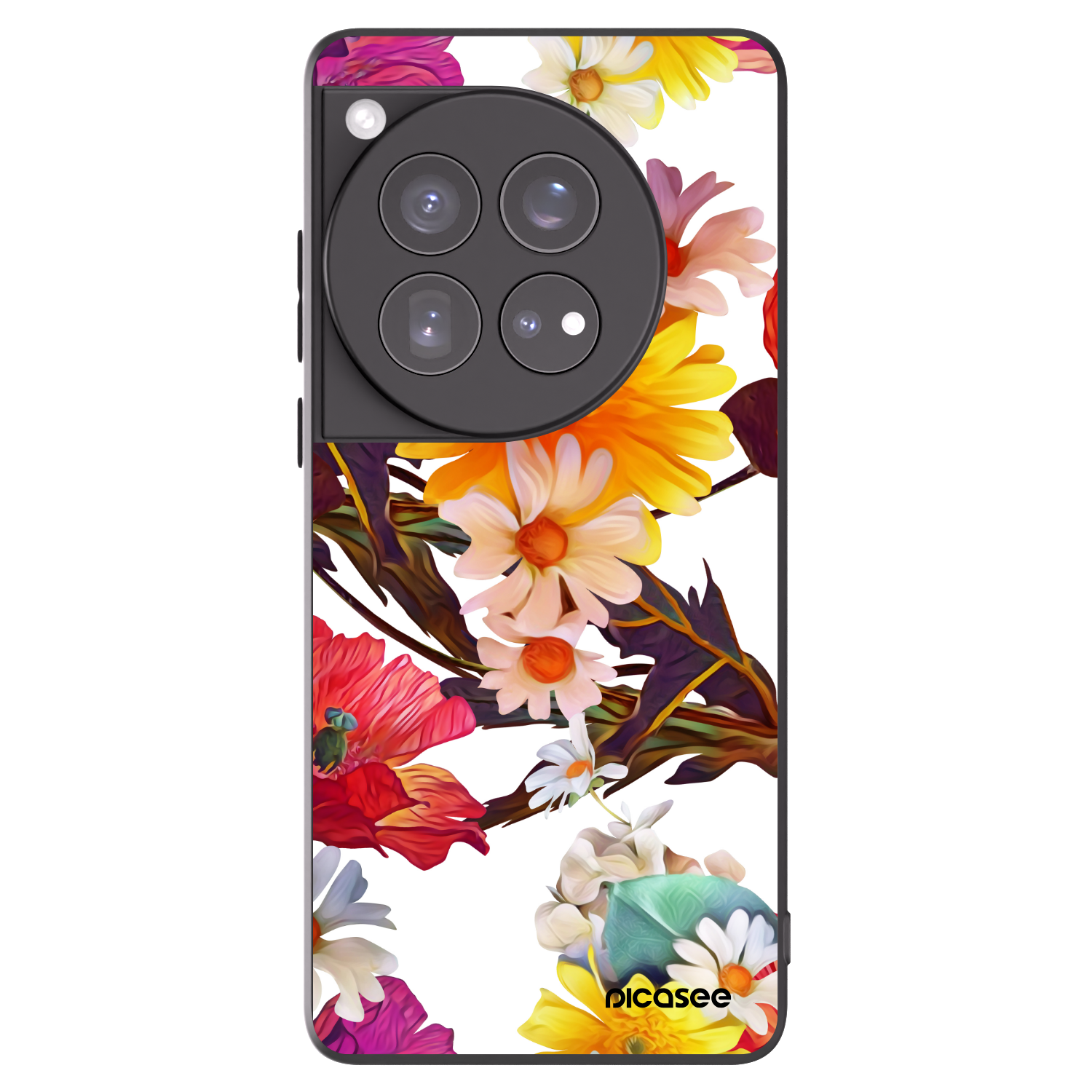 Picasee husă neagră din silicon pentru OnePlus 12 5G - Meadow