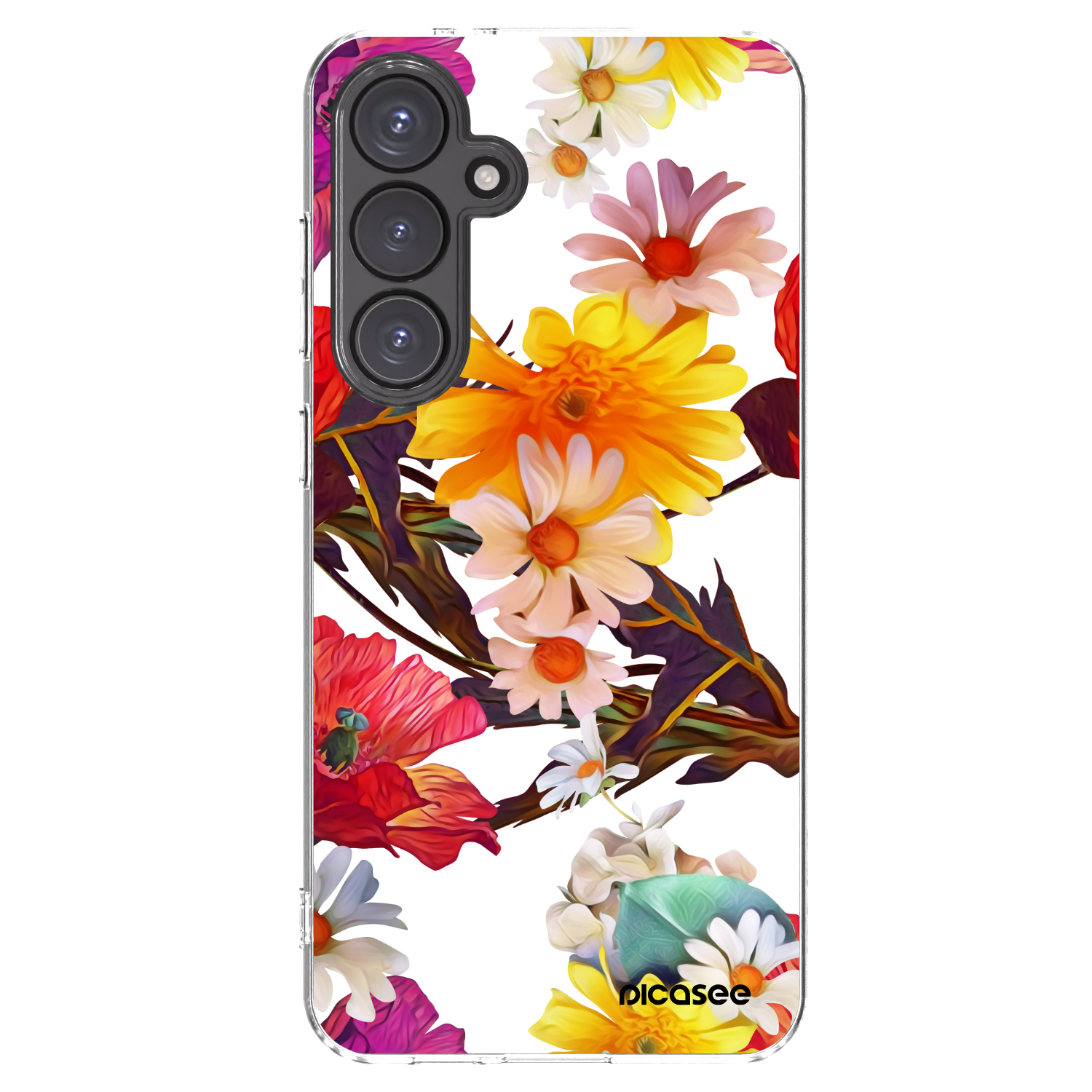 Picasee husă transparentă din silicon pentru Samsung Galaxy S24 FE S721B - Meadow