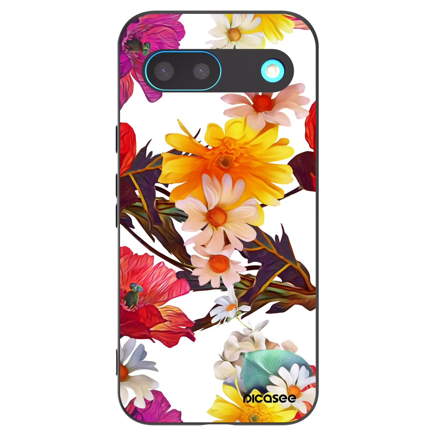 Picasee husă neagră din silicon pentru Google Pixel 8 - Meadow