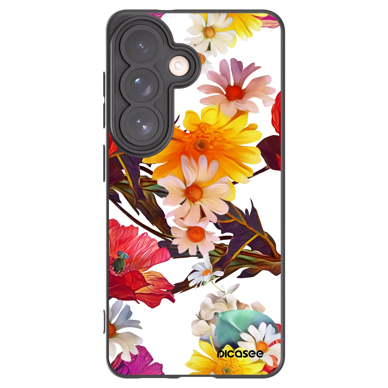 Picasee husă neagră din silicon pentru Samsung Galaxy S26 - Meadow