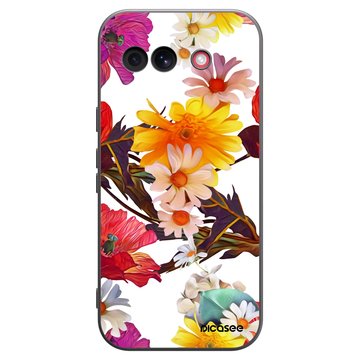 Picasee husă neagră din silicon pentru Google Pixel 10a - Meadow