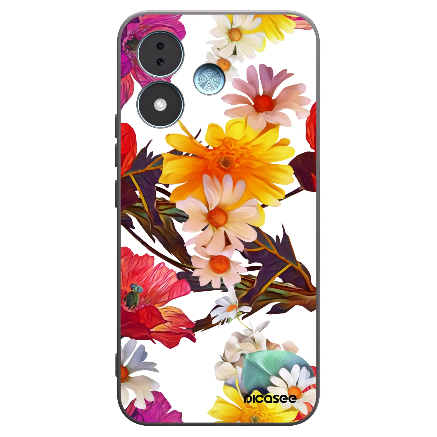 Picasee husă neagră din silicon pentru Xiaomi Redmi Note 17 5G - Meadow