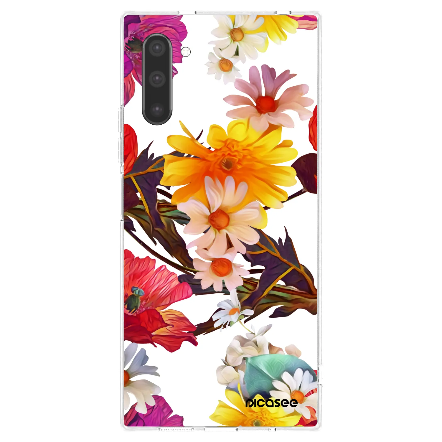 Picasee husă transparentă din silicon pentru Samsung Galaxy Note 10 N970F - Meadow