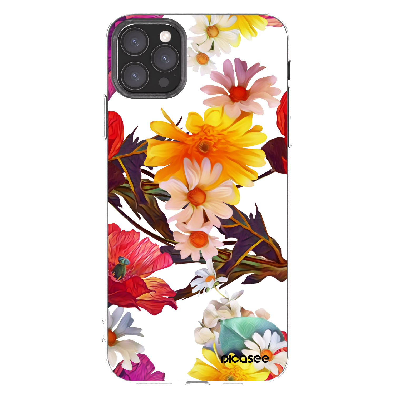Picasee husă transparentă din silicon pentru Apple iPhone 11 Pro Max - Meadow