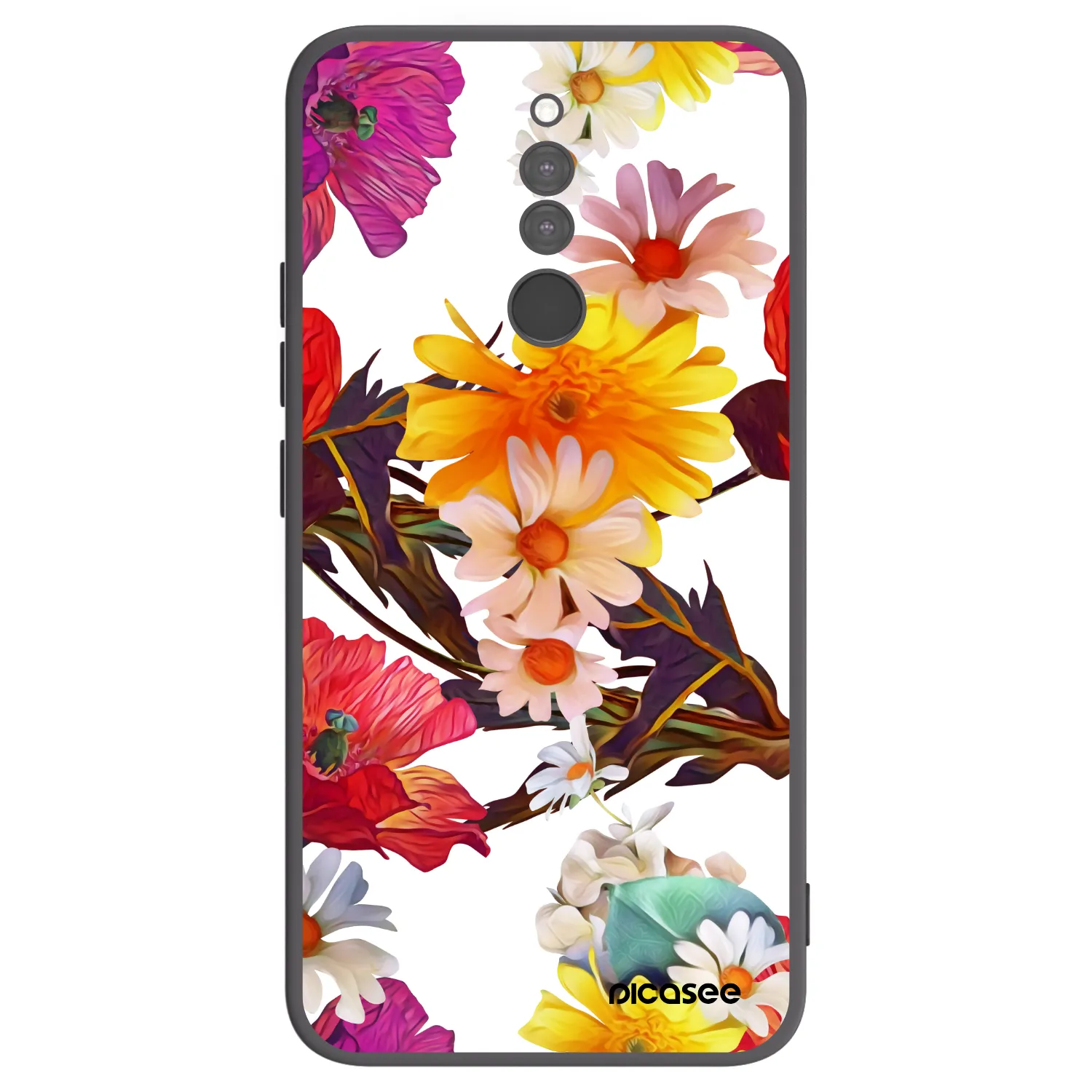 Picasee husă neagră din silicon pentru Xiaomi Redmi 8 - Meadow