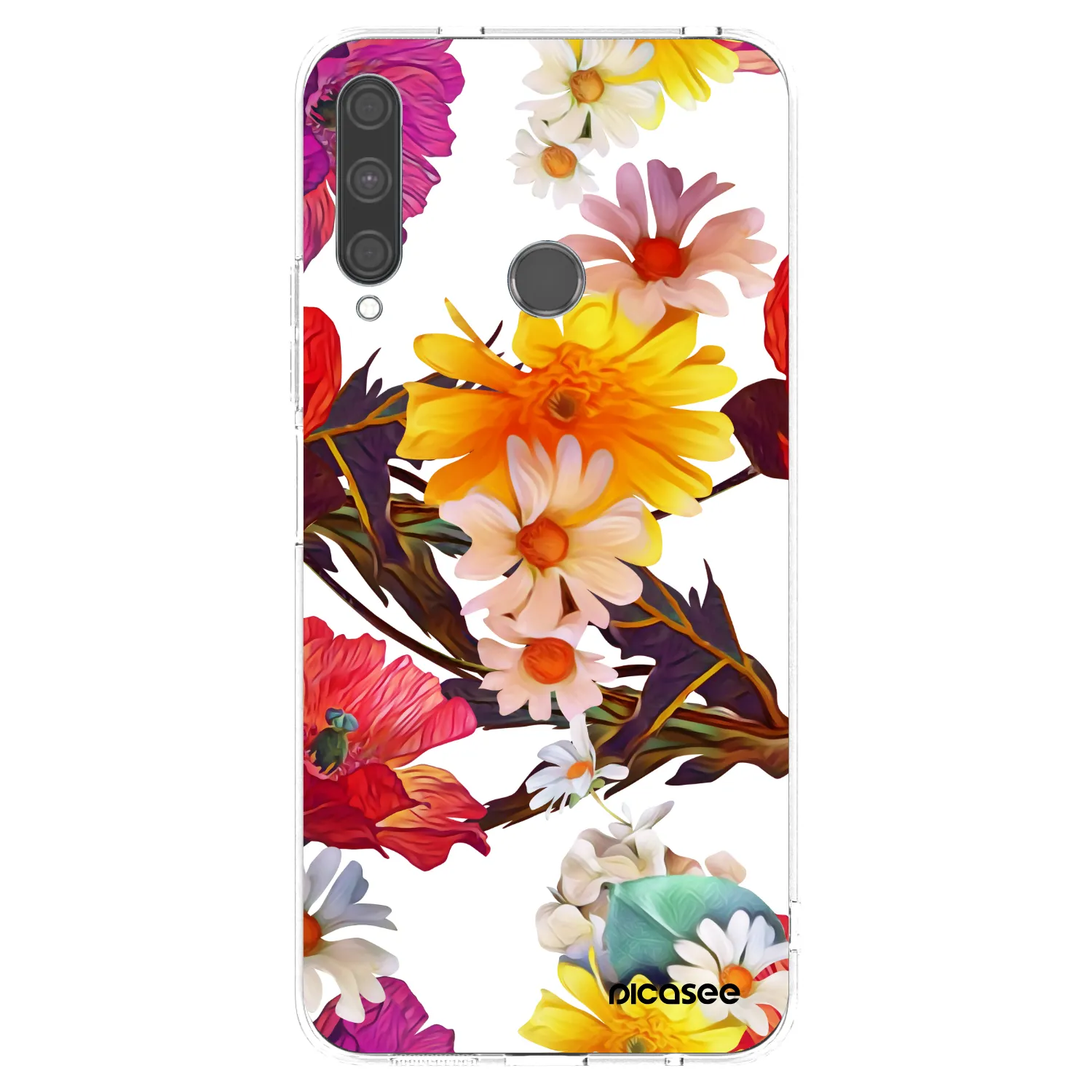 Picasee husă transparentă din silicon pentru Huawei P40 Lite E - Meadow