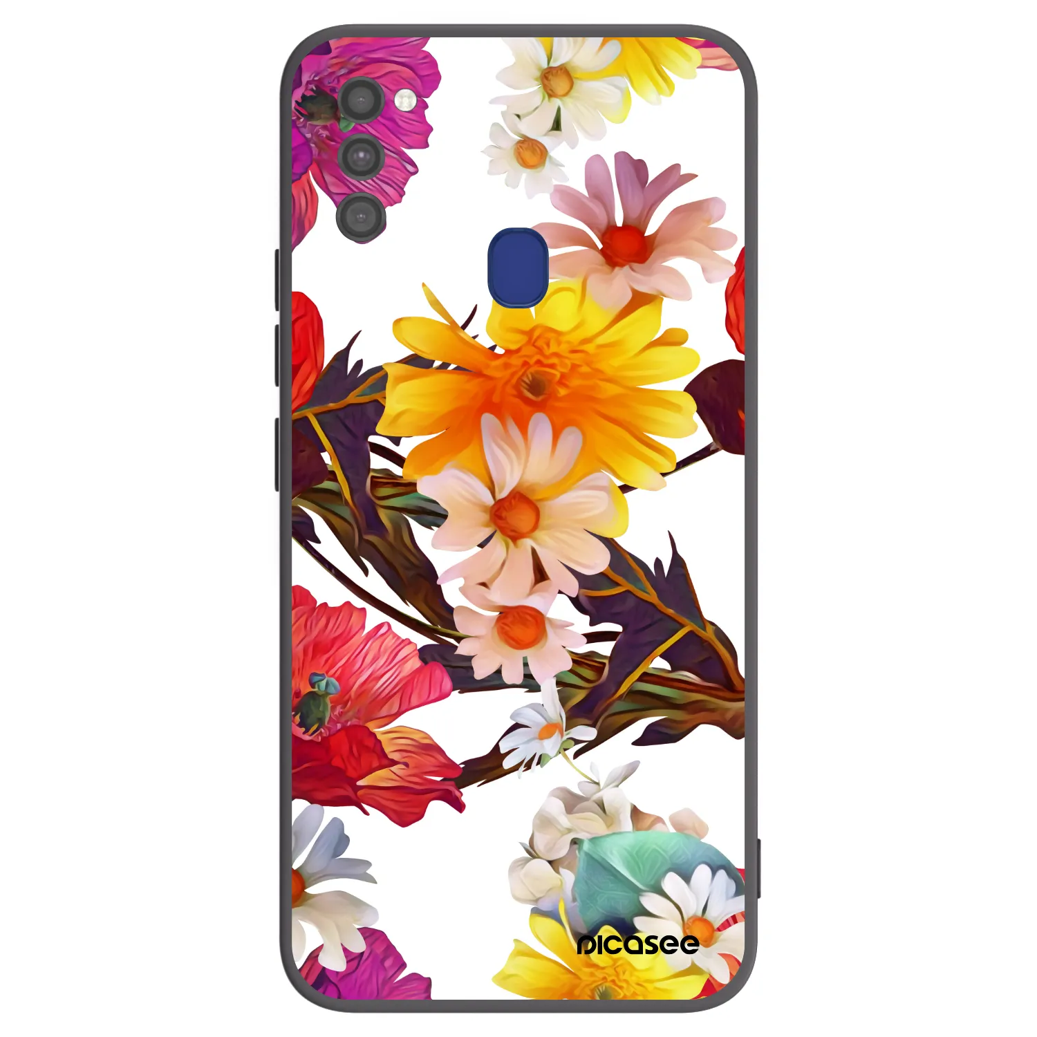 Picasee husă neagră din silicon pentru Samsung Galaxy M21 M215F - Meadow