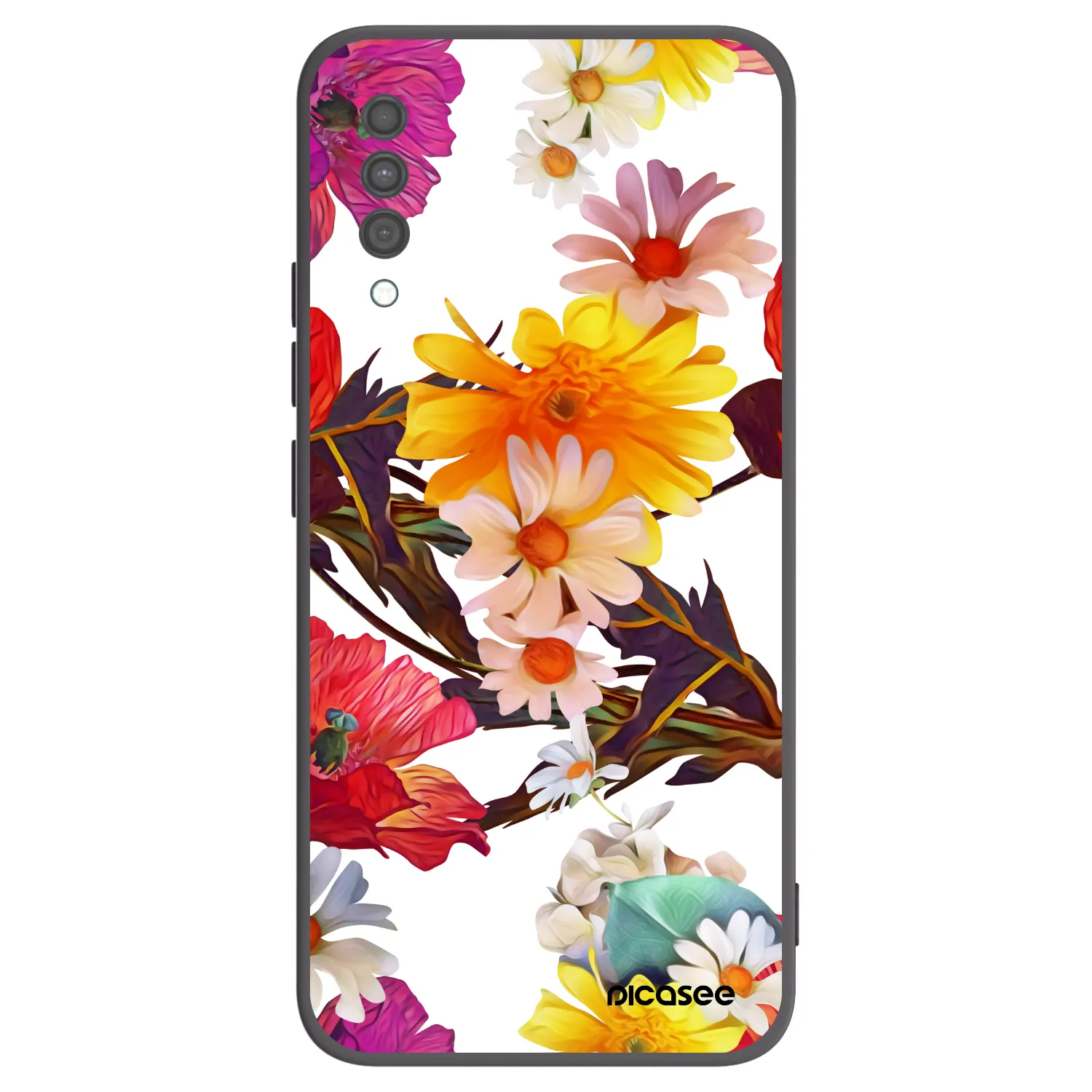Picasee husă neagră din silicon pentru Samsung Galaxy A30s A307F - Meadow