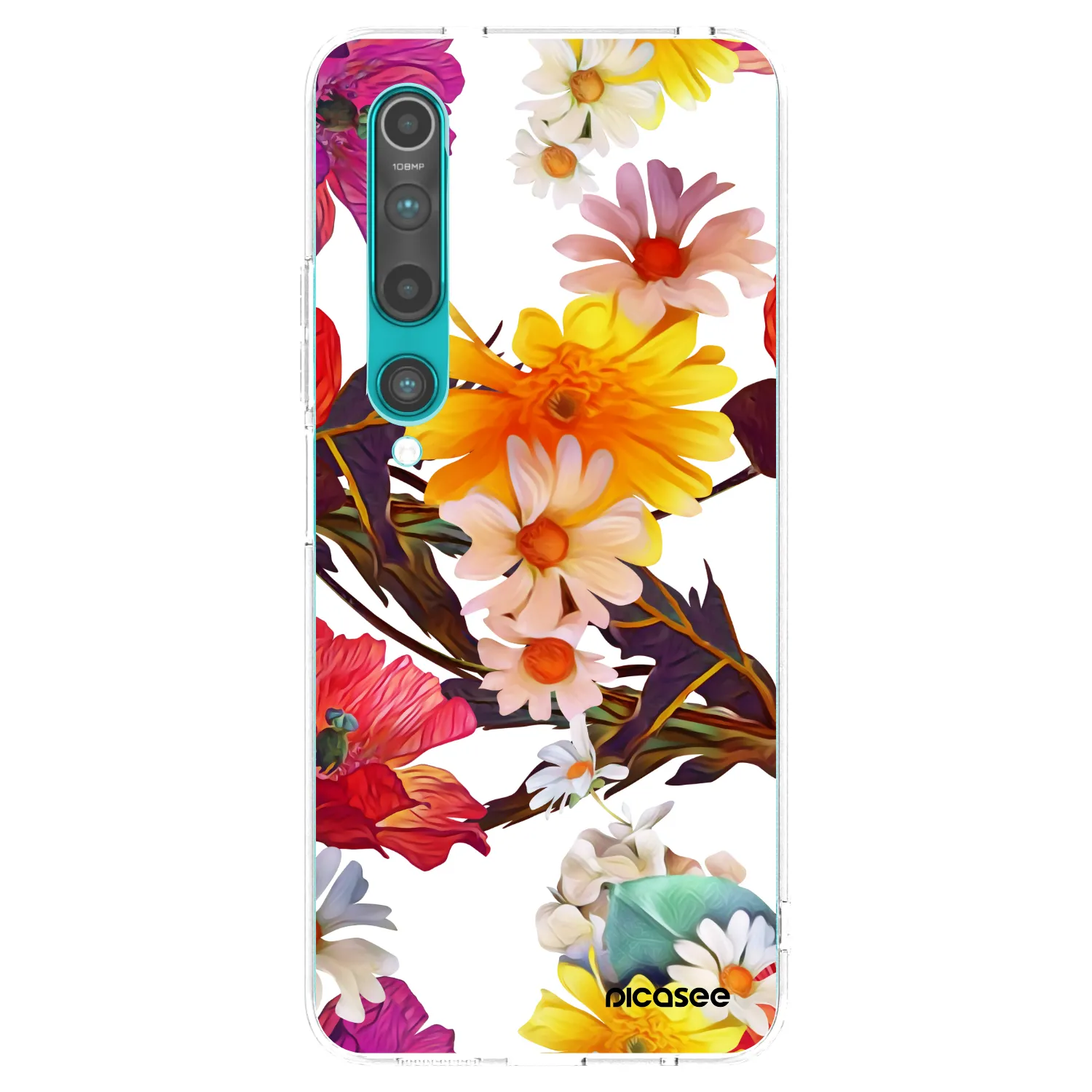 Picasee husă transparentă din silicon pentru Xiaomi Mi 10 - Meadow