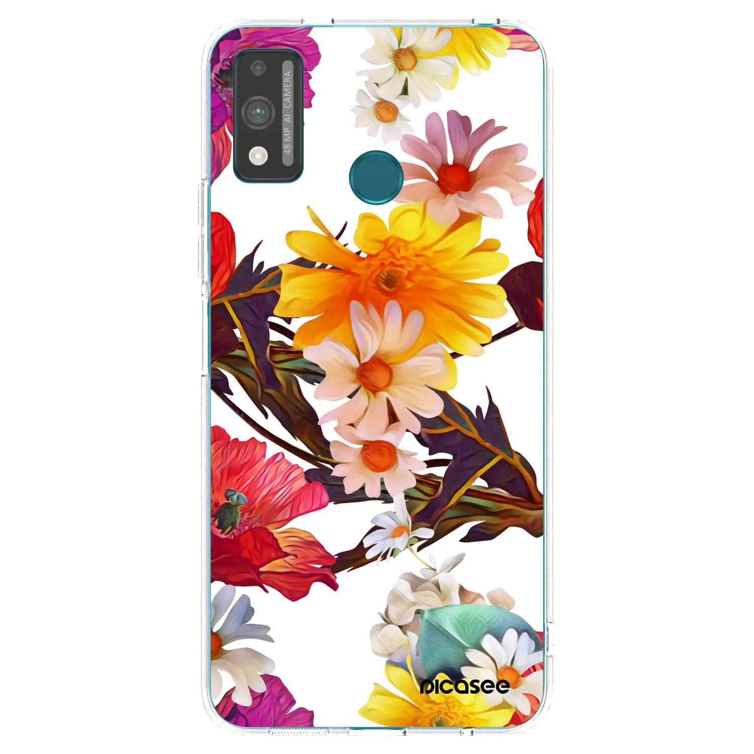 Picasee husă transparentă din silicon pentru Honor 9X Lite - Meadow