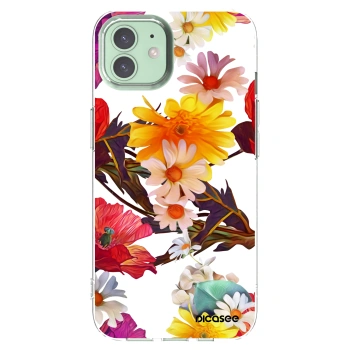 Picasee husă transparentă din silicon pentru Apple iPhone 12 Pro - Meadow