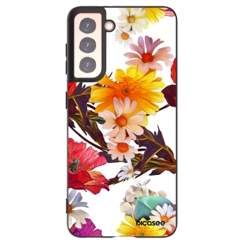 Picasee husă neagră din silicon pentru Samsung Galaxy S21 5G G991B - Meadow