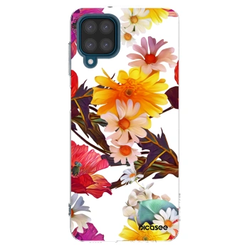 Picasee husă transparentă din silicon pentru Samsung Galaxy A12 A125F - Meadow