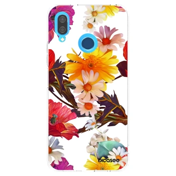 Picasee husă transparentă din silicon pentru Huawei P20 Lite - Meadow