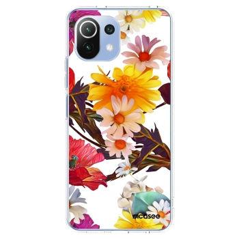 Picasee husă transparentă din silicon pentru Xiaomi Mi 11 Lite - Meadow