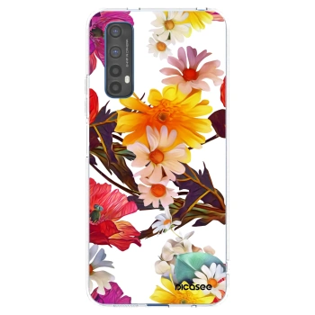 Picasee husă transparentă din silicon pentru Realme 7 - Meadow