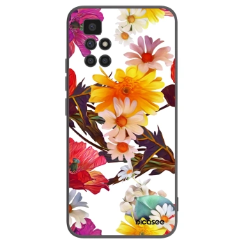 Picasee husă neagră din silicon pentru Xiaomi Redmi 10 - Meadow