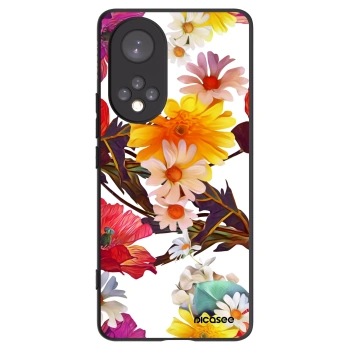 Picasee husă neagră din silicon pentru Honor 50 5G - Meadow