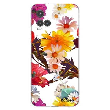 Picasee husă transparentă din silicon pentru Vivo Y33s - Meadow