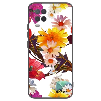 Picasee husă neagră din silicon pentru Realme 8 5G - Meadow