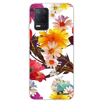 Picasee husă transparentă din silicon pentru Realme 8 5G - Meadow