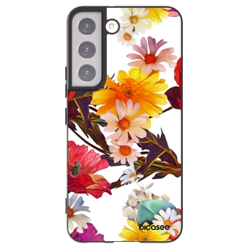Picasee husă neagră din silicon pentru Samsung Galaxy S22 5G - Meadow