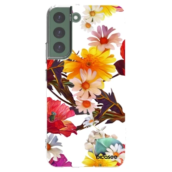 Picasee husă transparentă din silicon pentru Samsung Galaxy S22+ 5G - Meadow
