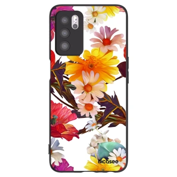 Picasee husă neagră din silicon pentru OPPO A16s - Meadow