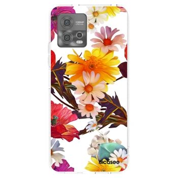Picasee husă transparentă din silicon pentru Motorola Moto G72 - Meadow