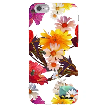 Picasee husă transparentă din silicon pentru Apple iPhone 6/6S - Meadow