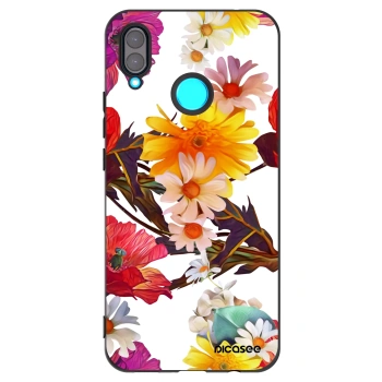 Picasee husă neagră din silicon pentru Huawei Nova 3 - Meadow