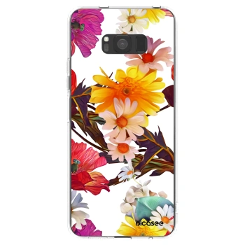 Picasee husă transparentă din silicon pentru Samsung Galaxy S8 G950F - Meadow