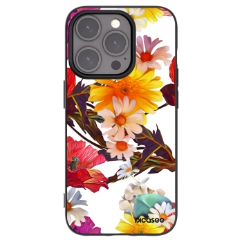Picasee husă neagră din silicon pentru Apple iPhone 15 Pro - Meadow