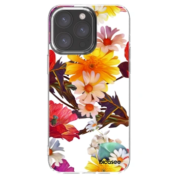 Picasee husă transparentă din silicon pentru Apple iPhone 15 Pro Max - Meadow