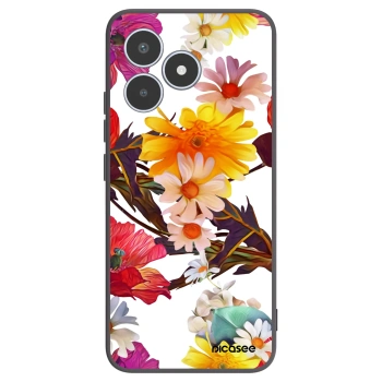 Picasee husă neagră din silicon pentru Realme C53 - Meadow