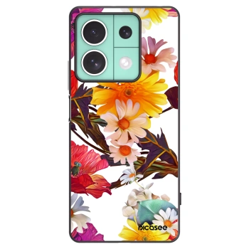 Picasee husă neagră din silicon pentru Xiaomi Redmi Note 13 5G - Meadow