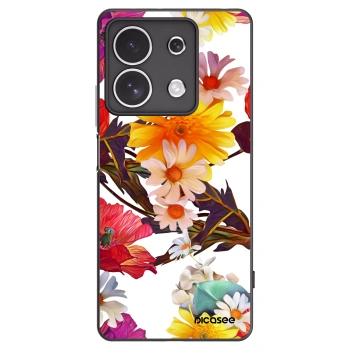 Picasee husă neagră din silicon pentru Xiaomi Redmi Note 13 4G - Meadow