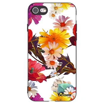 Picasee husă neagră din silicon pentru Apple iPhone 8 - Meadow