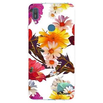Picasee husă transparentă din silicon pentru Huawei Y7 2019 - Meadow