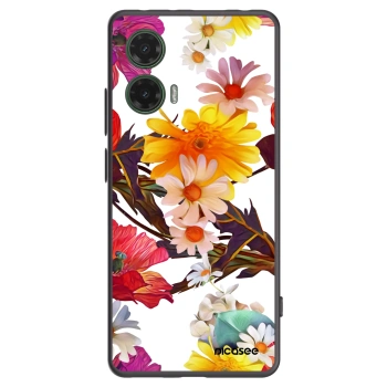 Picasee husă neagră din silicon pentru Motorola Moto G35 5G - Meadow
