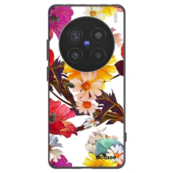 Picasee husă neagră din silicon pentru Vivo X200 Pro - Meadow