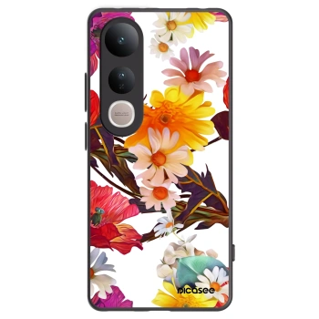 Picasee husă neagră din silicon pentru Vivo V50 Lite 5G - Meadow