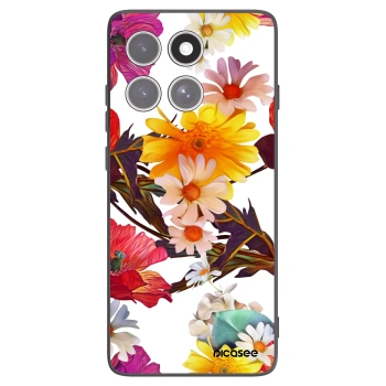 Picasee husă neagră din silicon pentru Motorola Edge 60 Fusion - Meadow