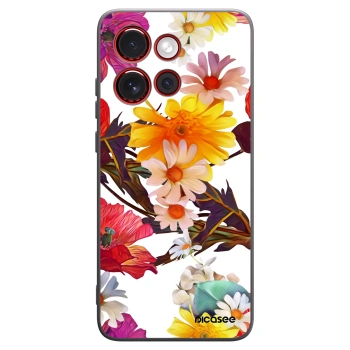 Picasee husă neagră din silicon pentru Motorola Edge 60 Neo 5G - Meadow