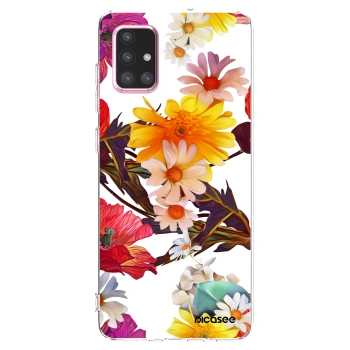 Picasee husă transparentă din silicon pentru Samsung Galaxy A71 A715F - Meadow