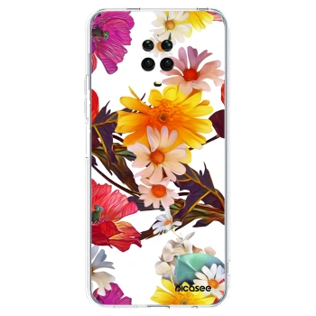 Picasee husă transparentă din silicon pentru Xiaomi Redmi Note 9 Pro - Meadow