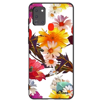 Picasee husă neagră din silicon pentru Samsung Galaxy A21s - Meadow