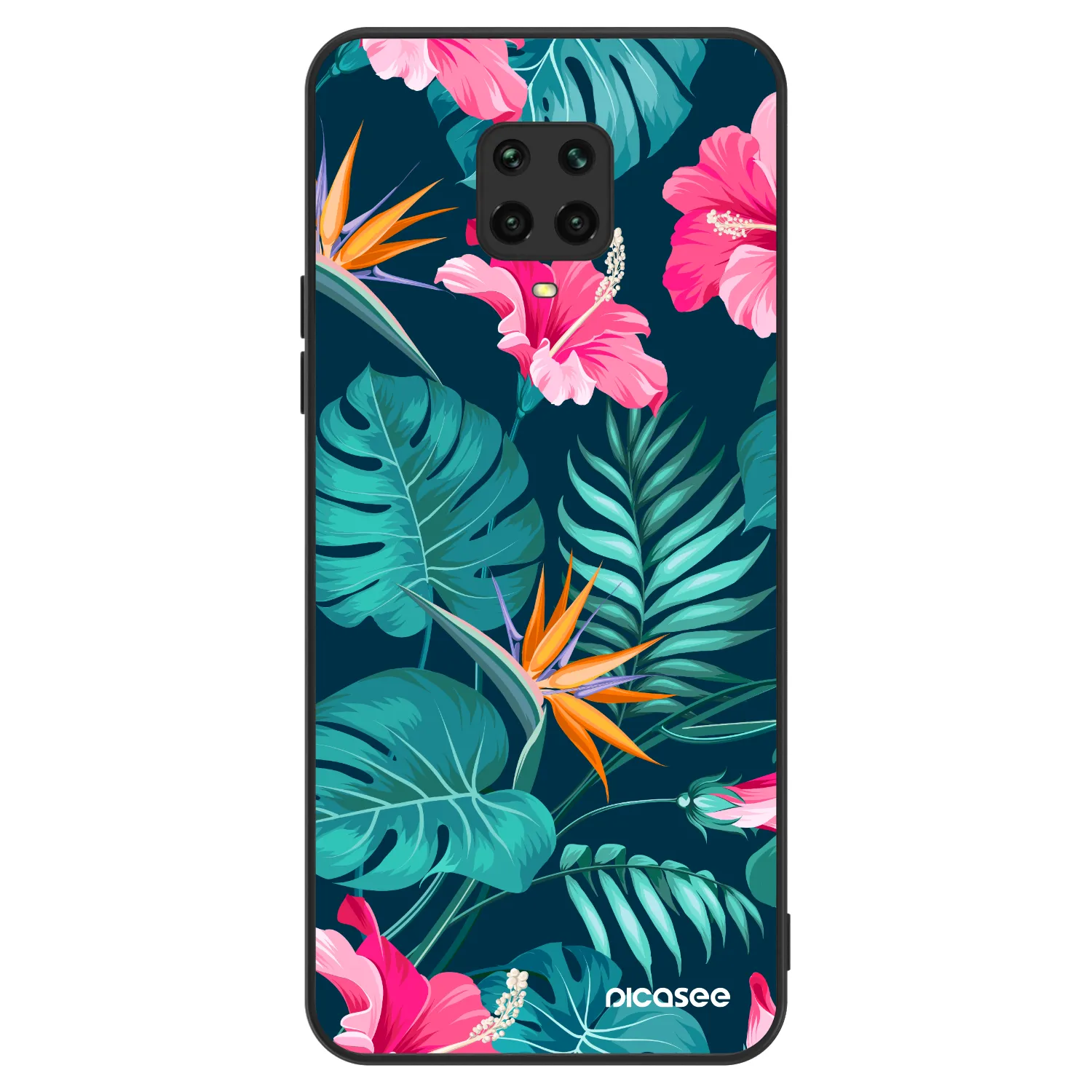 Picasee ULTIMATE CASE pentru Xiaomi Redmi Note 9 Pro - Pink Monstera