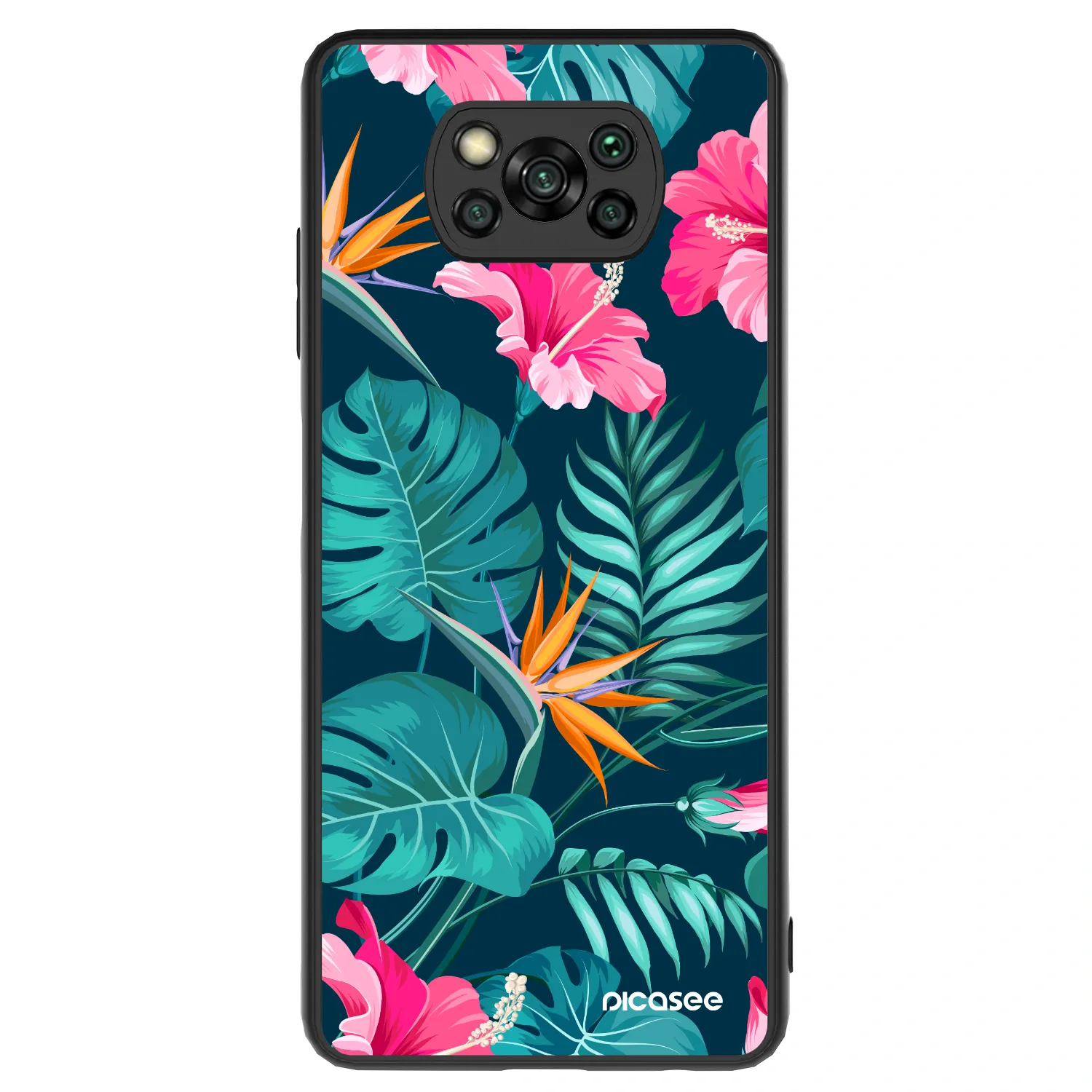 Picasee ULTIMATE CASE pentru Xiaomi Poco X3 - Pink Monstera