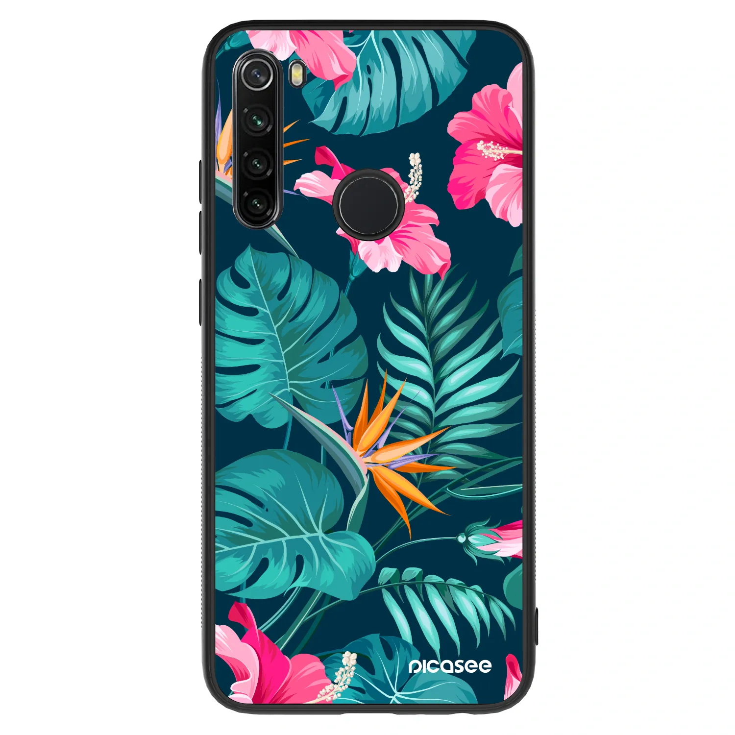 Picasee ULTIMATE CASE pentru Xiaomi Redmi Note 8 - Pink Monstera